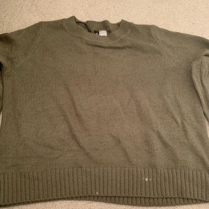 Soft olive green sweater